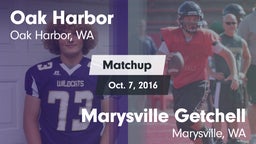 Matchup: Oak Harbor HS vs. Marysville Getchell  2016