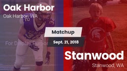 Matchup: Oak Harbor HS vs. Stanwood  2018