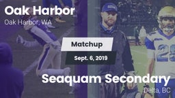 Matchup: Oak Harbor HS vs. Seaquam Secondary 2019