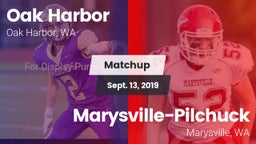 Matchup: Oak Harbor HS vs. Marysville-Pilchuck  2019