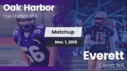 Matchup: Oak Harbor HS vs. Everett  2019