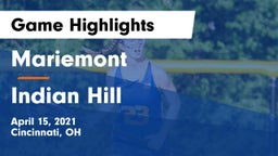 Mariemont  vs Indian Hill  Game Highlights - April 15, 2021