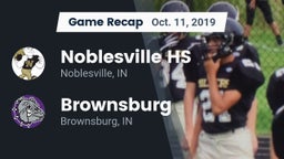 Recap: Noblesville HS vs. Brownsburg  2019