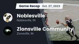 Recap: Noblesville  vs. Zionsville Community  2023