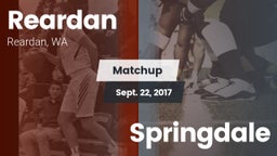 Matchup: Reardan  vs. Springdale 2017