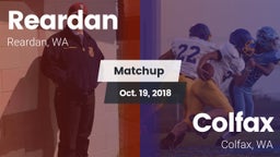 Matchup: Reardan  vs. Colfax  2018