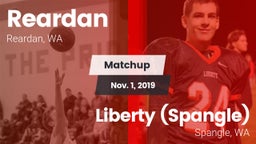 Matchup: Reardan  vs. Liberty  (Spangle) 2019