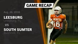 Recap: Leesburg  vs. South Sumter  2016