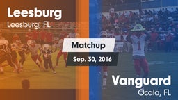 Matchup: Leesburg  vs. Vanguard  2016