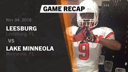 Recap: Leesburg  vs. Lake Minneola  2016