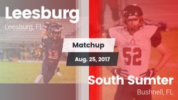 Matchup: Leesburg  vs. South Sumter  2017