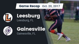 Recap: Leesburg  vs. Gainesville  2017