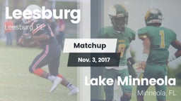 Matchup: Leesburg  vs. Lake Minneola  2017