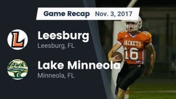 Recap: Leesburg  vs. Lake Minneola  2017