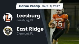 Recap: Leesburg  vs. East Ridge  2017