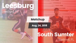 Matchup: Leesburg  vs. South Sumter  2018