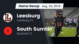 Recap: Leesburg  vs. South Sumter  2018