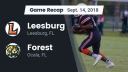 Recap: Leesburg  vs. Forest  2018