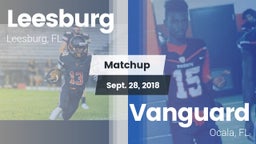 Matchup: Leesburg  vs. Vanguard  2018