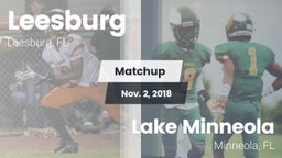 Matchup: Leesburg  vs. Lake Minneola  2018