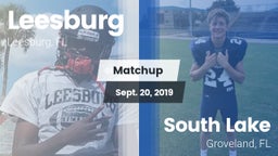 Matchup: Leesburg  vs. South Lake  2019