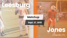 Matchup: Leesburg  vs. Jones  2019
