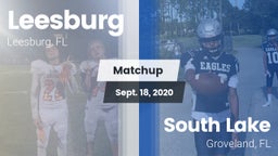 Matchup: Leesburg  vs. South Lake  2020