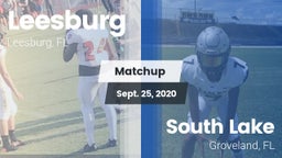 Matchup: Leesburg  vs. South Lake  2020