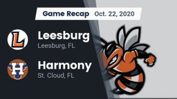 Recap: Leesburg  vs. Harmony  2020