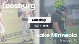 Matchup: Leesburg  vs. Lake Minneola  2020