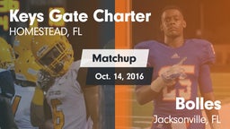 Matchup: KEYS GATE CHARTER vs. Bolles  2016