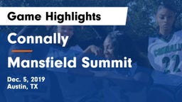 Connally  vs Mansfield Summit  Game Highlights - Dec. 5, 2019