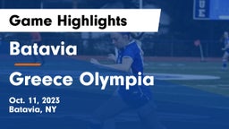 Batavia vs Greece Olympia  Game Highlights - Oct. 11, 2023