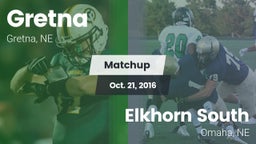 Matchup: Gretna vs. Elkhorn South  2016