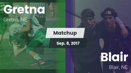 Matchup: Gretna vs. Blair  2017