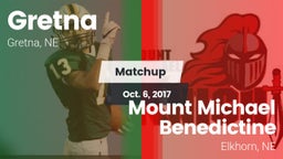 Matchup: Gretna vs. Mount Michael Benedictine 2017