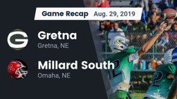 Recap: Gretna  vs. Millard South  2019