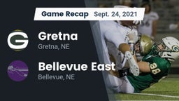 Recap: Gretna  vs. Bellevue East  2021