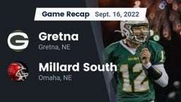 Recap: Gretna  vs. Millard South  2022