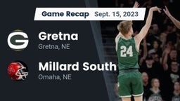 Recap: Gretna  vs. Millard South  2023