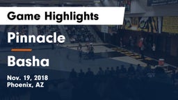 Pinnacle  vs Basha Game Highlights - Nov. 19, 2018