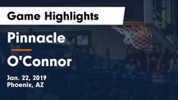 Pinnacle  vs O'Connor  Game Highlights - Jan. 22, 2019