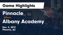 Pinnacle  vs Albany Academy Game Highlights - Dec. 5, 2019