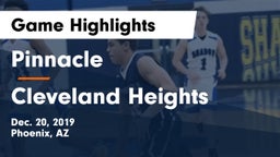 Pinnacle  vs Cleveland Heights  Game Highlights - Dec. 20, 2019
