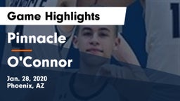 Pinnacle  vs O'Connor  Game Highlights - Jan. 28, 2020