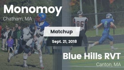 Matchup: Monomoy  vs. Blue Hills RVT  2018