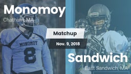 Matchup: Monomoy  vs. Sandwich  2018