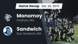 Recap: Monomoy  vs. Sandwich  2019
