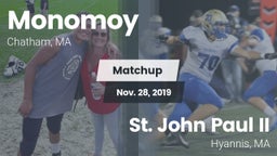 Matchup: Monomoy  vs. St. John Paul II  2019