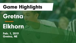 Gretna  vs Elkhorn  Game Highlights - Feb. 1, 2019